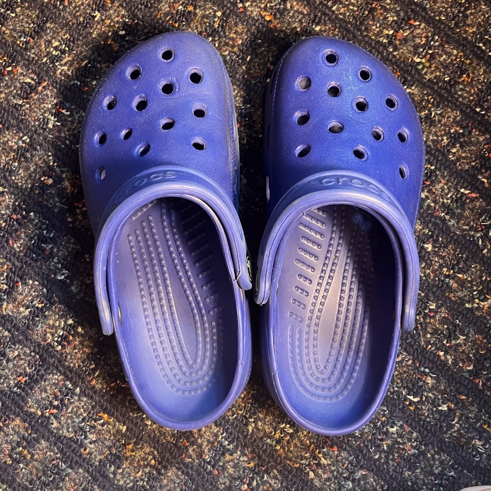 Dark Blue Crocs